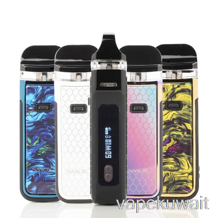 سموك نورد X 60 واط بود نظام سائل 7 ألوان Vape Pod Kits